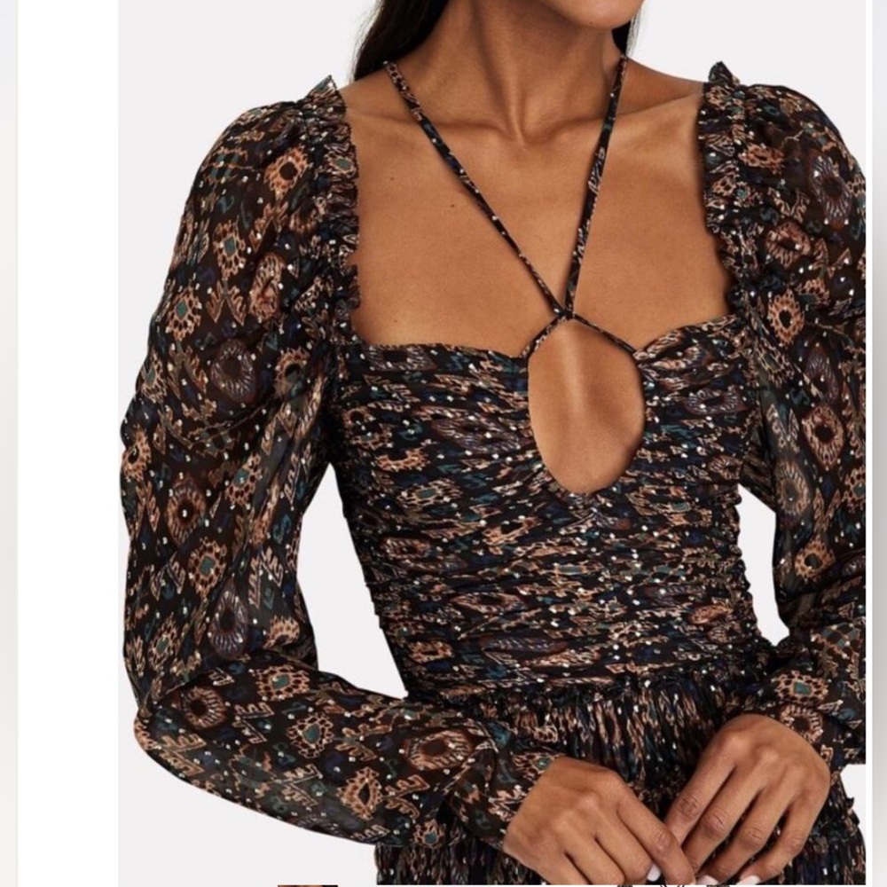 ULLA JOHNSON Rabia dress-Onyx Sz 4